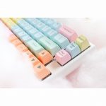 Ducky Cotton Candy SA Keycaps 108 ABS Doubleshot Keycap Set (Cotton Candy)