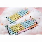 Ducky Cotton Candy SA Keycaps 108 ABS Doubleshot Keycap Set (Cotton Candy)