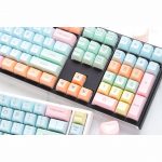 Ducky Cotton Candy SA Keycaps 108 ABS Doubleshot Keycap Set (Cotton Candy)