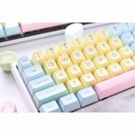 Ducky Cotton Candy SA Keycaps 108 ABS Doubleshot Keycap Set (Cotton Candy)