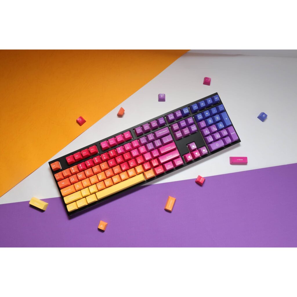 Ducky Afterglow SA Keycaps 108 ABS Doubleshot Keycap Set (Afterglow )