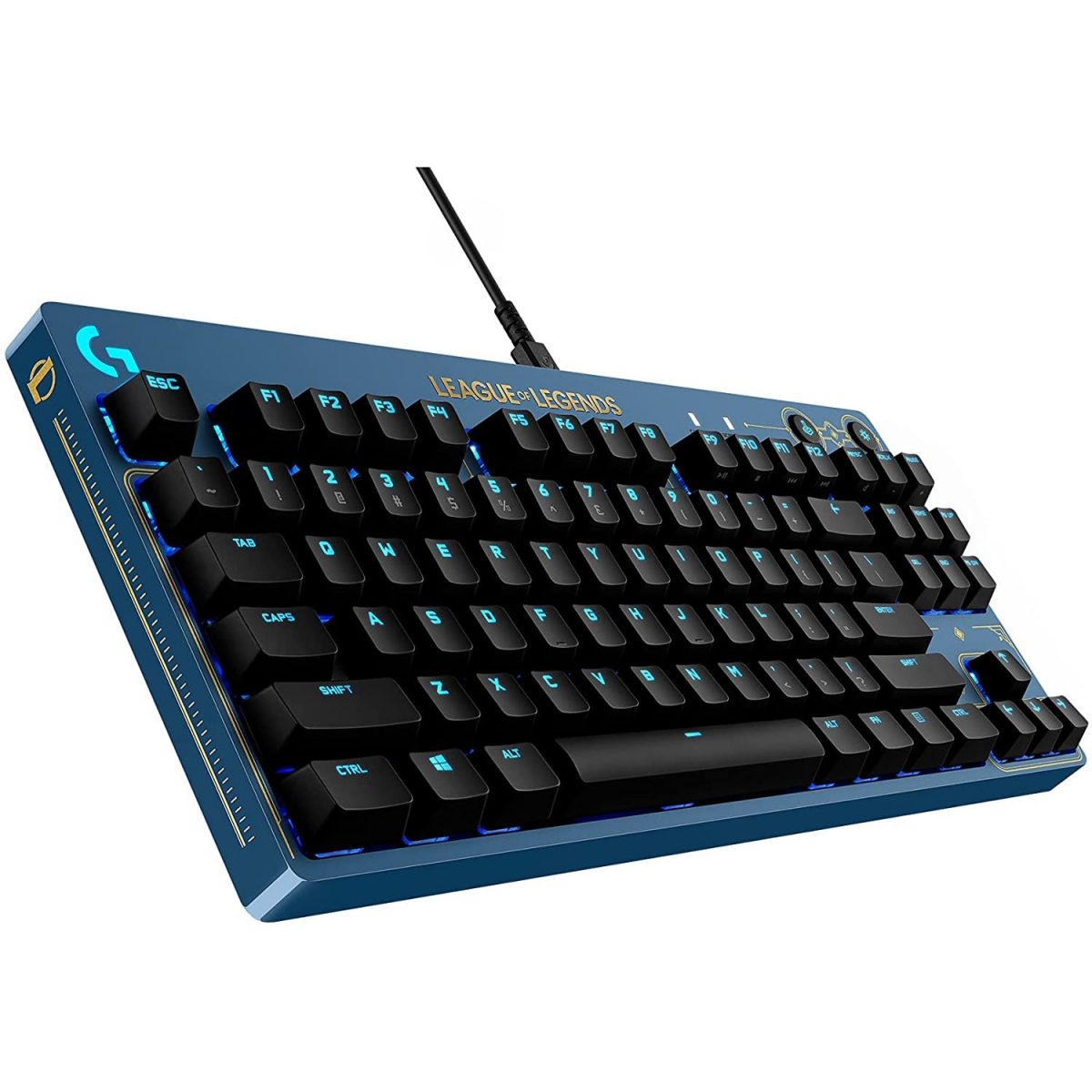 Logitech G PRO Mechanical Gaming Keyboard League of Legends Edition - GX Brown Switches