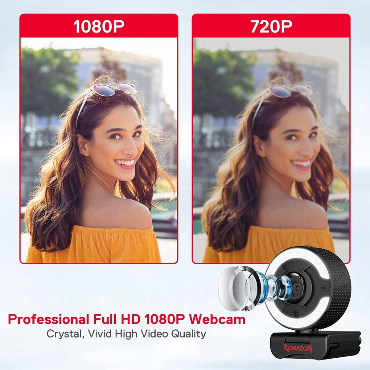 Redragon GW910 OneShot Full-HD 1080P Webcam