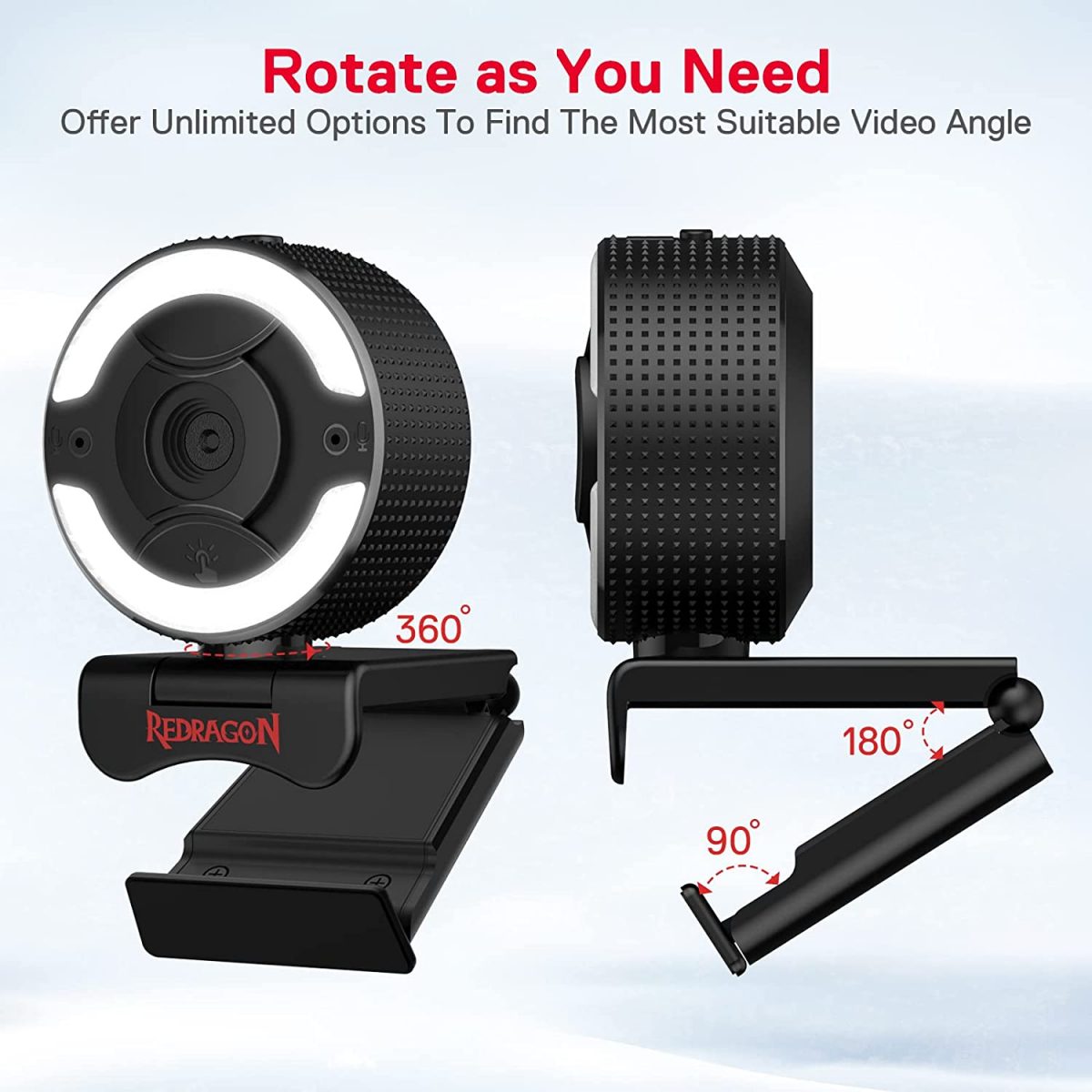 Redragon GW910 OneShot Full-HD 1080P Webcam