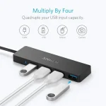 ANKER Ultra Slim 4-Port USB 3.0 Data Hub