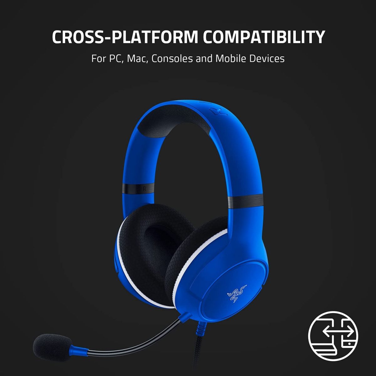 Razer Kaira X for XBOX Gaming Headset (Shock Blue)