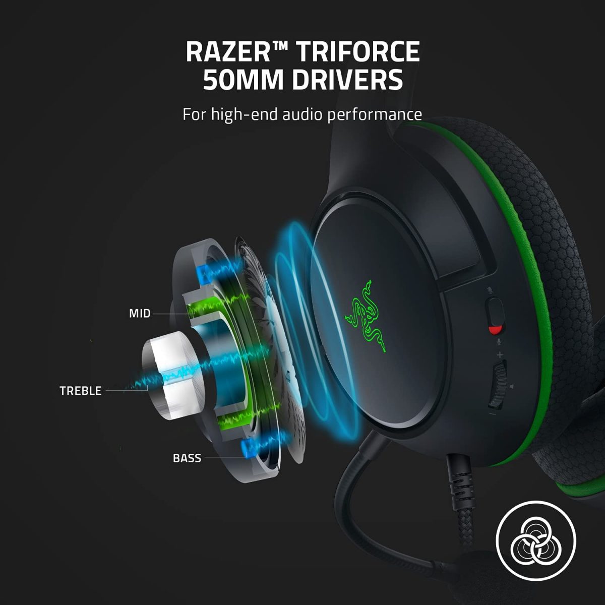 Razer Kaira X for XBOX Gaming Headset (Black)