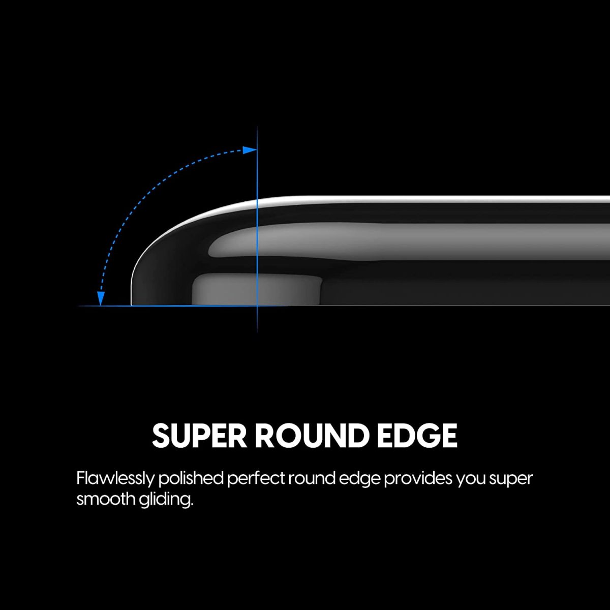 SUPERGLIDE Mouse Feet / Skates Made with Ultra Strong Flawless Glass For Logitech GPRO X SUPERLIGHT
