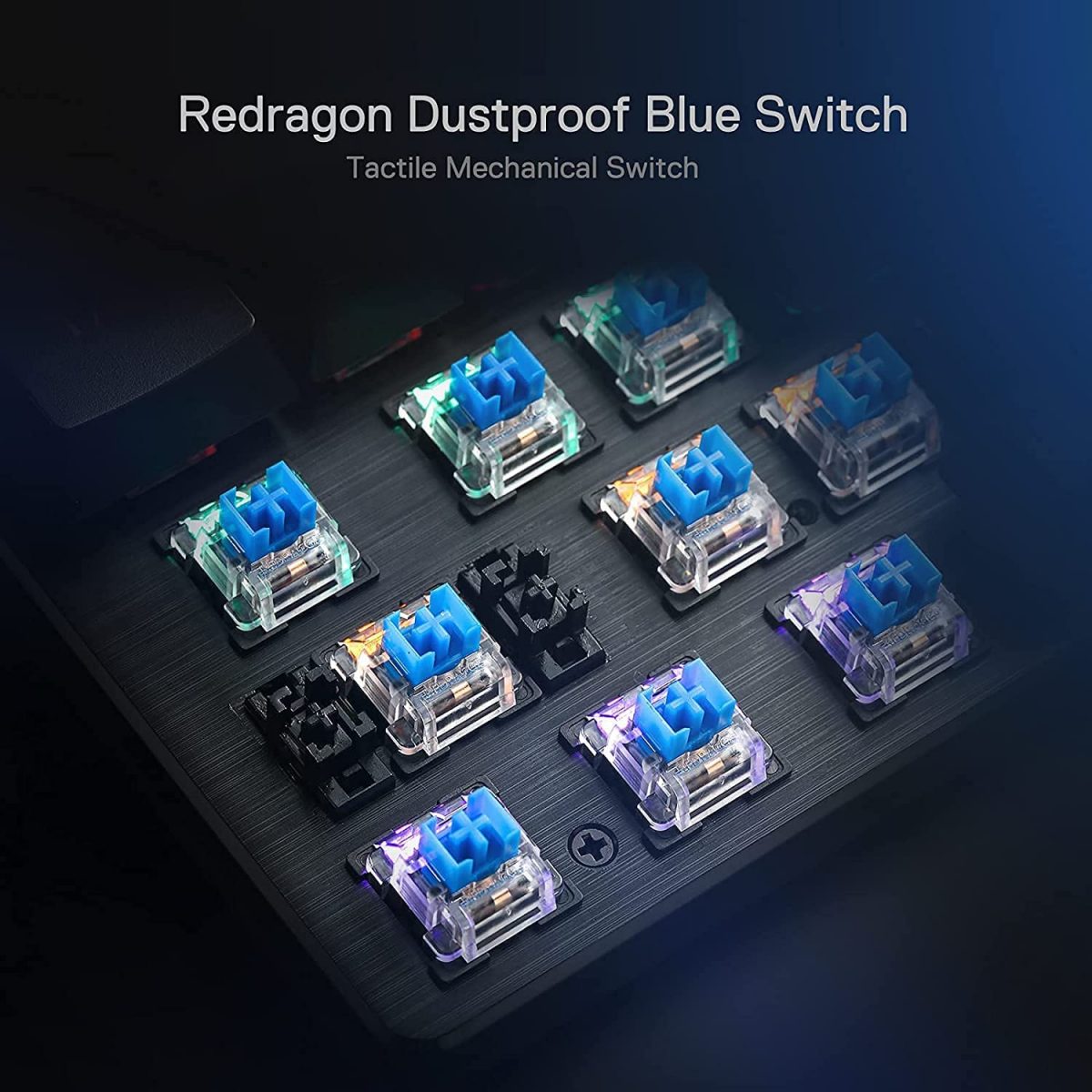 Redragon K608 Valheim Gaming Mechanical Keyboard - Blue Switch