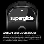 SUPERGLIDE Mouse Feet / Skates Made with Ultra Strong Flawless Glass For Logitech GPRO X SUPERLIGHT