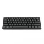 EPOMAKER SKYLOONG SK61 Mechanical Gaming Keyboard - Gateron Optical Yellow Switch (Black)