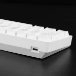 EPOMAKER SKYLOONG SK68 Mechanical Gaming Keyboard - Gateron Optical Yellow Switch (White)