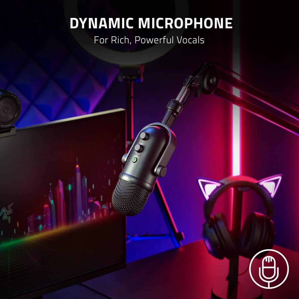 Razer Seiren V2 Pro USB Microphone