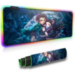 Demon Slayer RGB Gaming Mouse Pad - 80x30 CM