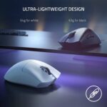 RAZER DEATHADDER V3 PRO Wireless Gaming Mouse (White)