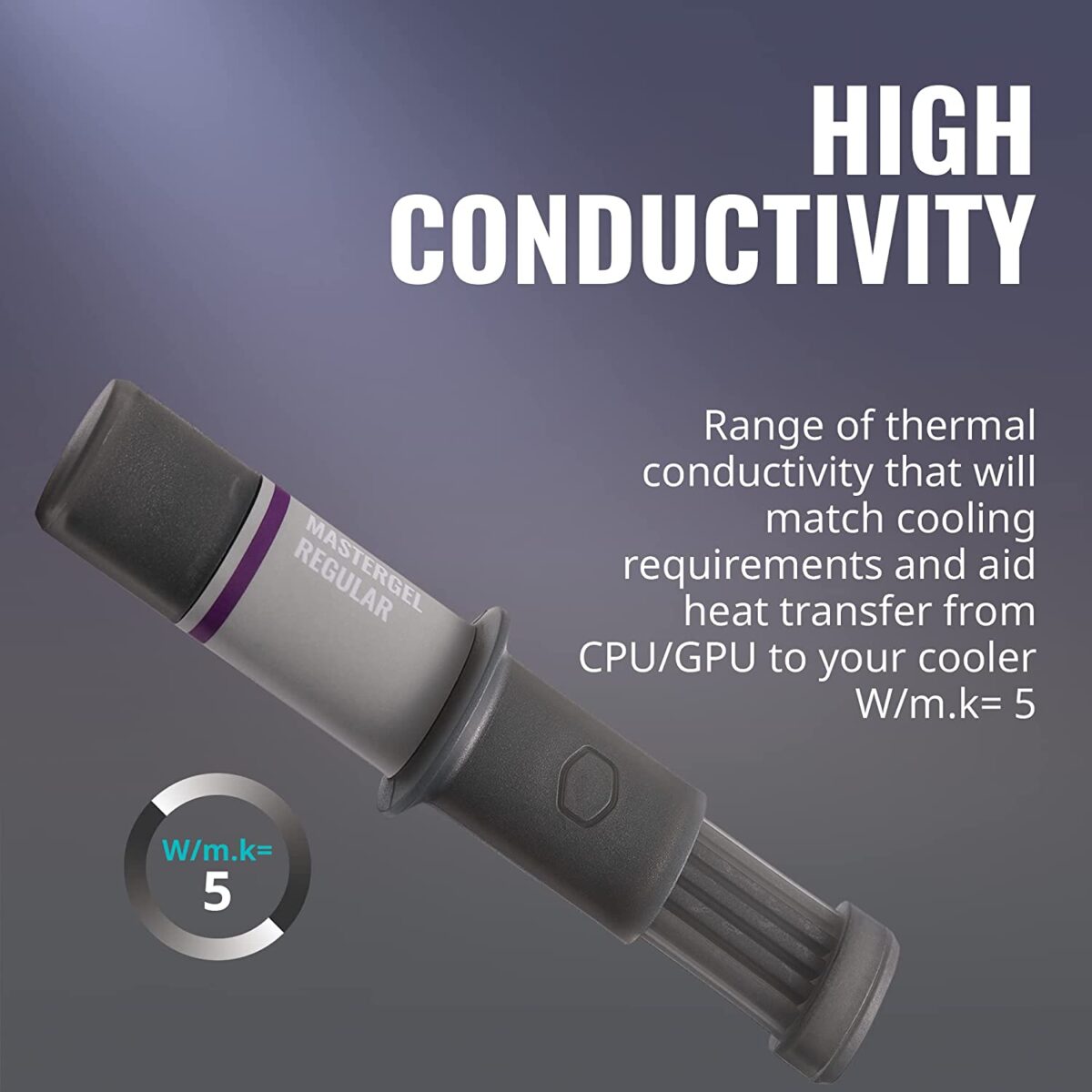 Cooler Master MasterGel REGULAR Thermal Paste (5W/m-K)