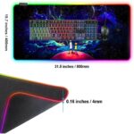 Rick and Morty RGB Gaming Mouse Pad - 80x30 CM
