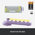 Logitech POP Keys Mechanical Wireless Keyboard (Daydream Mint)