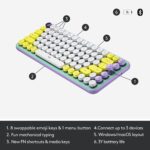 Logitech POP Keys Mechanical Wireless Keyboard (Daydream Mint)
