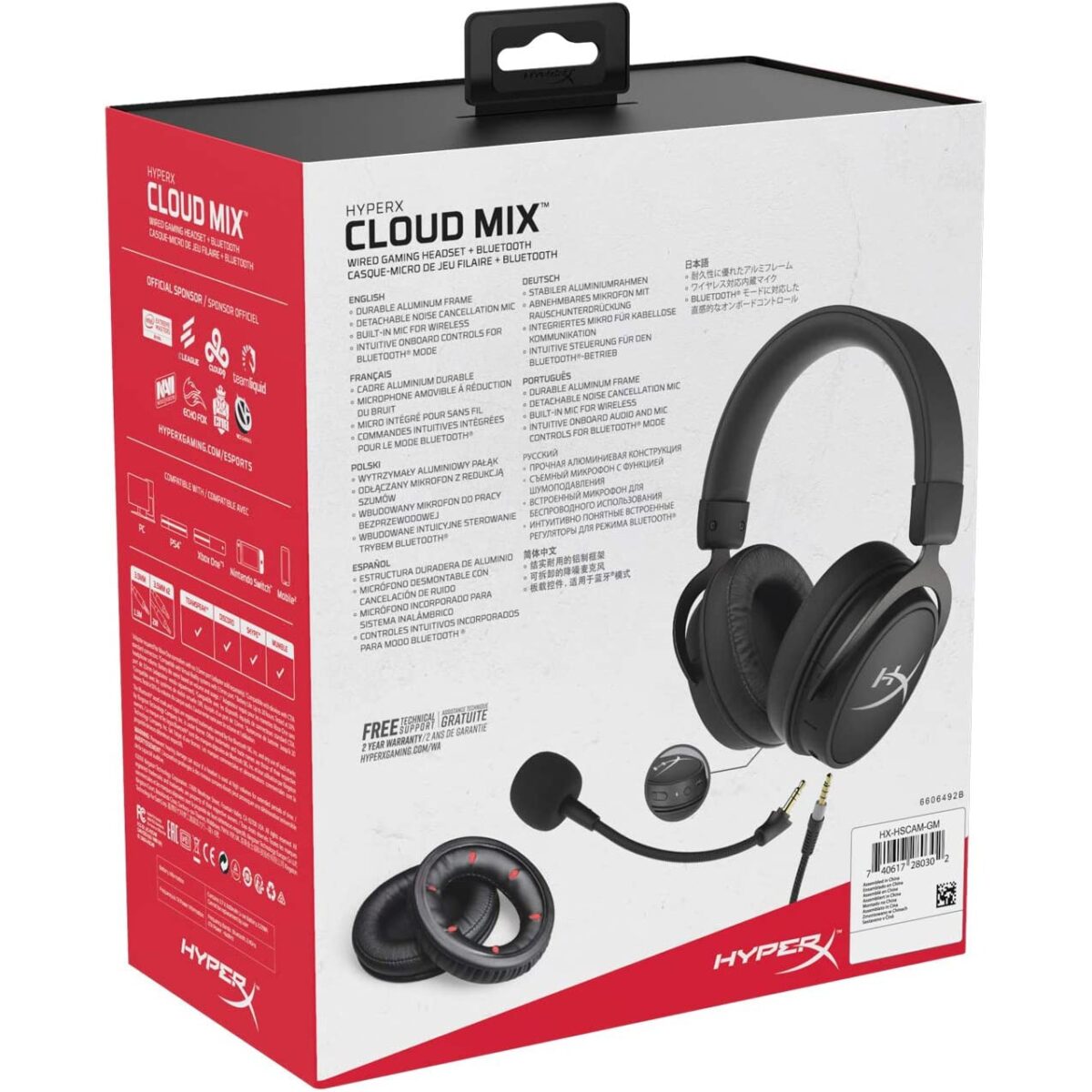 HyperX Cloud MIX Gaming Bluetooth Headset