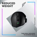Logitech G502 X PLUS LIGHTSPEED Wireless Gaming Mouse Hero Sensor 25K (Black)