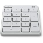 Microsoft Number Pad Wireless, Bluetooth 18-Key Number Pad with Up to 24 Months Battery Life