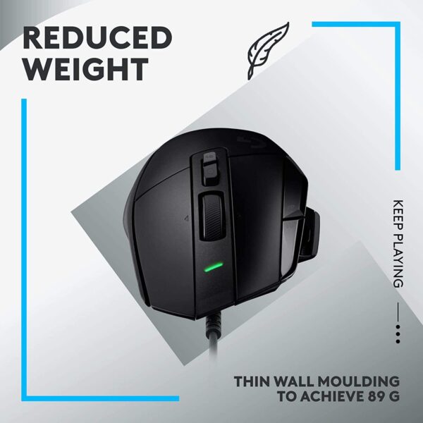 Logitech G502 X Gaming Mouse Hero Sensor 25K