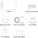 HUION HS610 Graphics Drawing Tablet