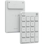 Microsoft Number Pad Wireless, Bluetooth 18-Key Number Pad with Up to 24 Months Battery Life