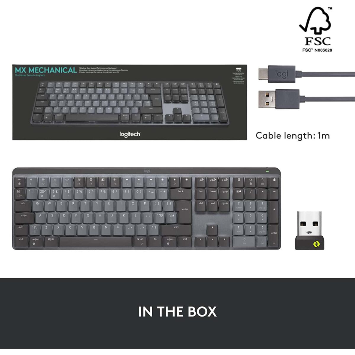 Logitech MX Mechanical Wireless Keyboard