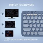 Logitech K380 For Mac Wireless & Bluetooth Multi-Device Keyboard (BlueBerry)