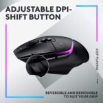 Logitech G502 X PLUS LIGHTSPEED Wireless Gaming Mouse Hero Sensor 25K (Black)