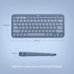 Logitech K380 For Mac Wireless & Bluetooth Multi-Device Keyboard (BlueBerry)