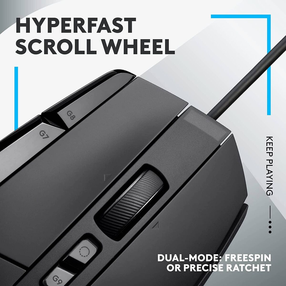 Logitech G502 X Gaming Mouse Hero Sensor 25K