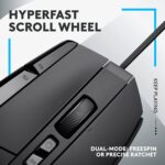 Logitech G502 X Gaming Mouse Hero Sensor 25K