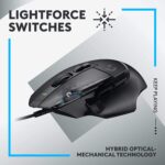 Logitech G502 X Gaming Mouse Hero Sensor 25K