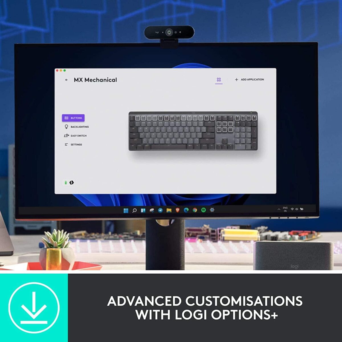 Logitech MX Mechanical Wireless Keyboard