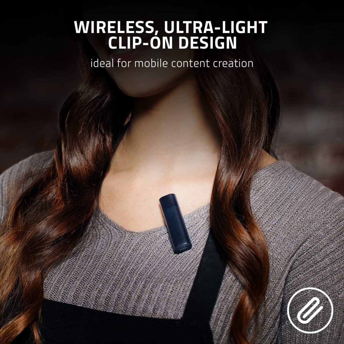 Razer Seiren BT: Bluetooth Microphone for Mobile Streaming (Android, iPhone/iOS)