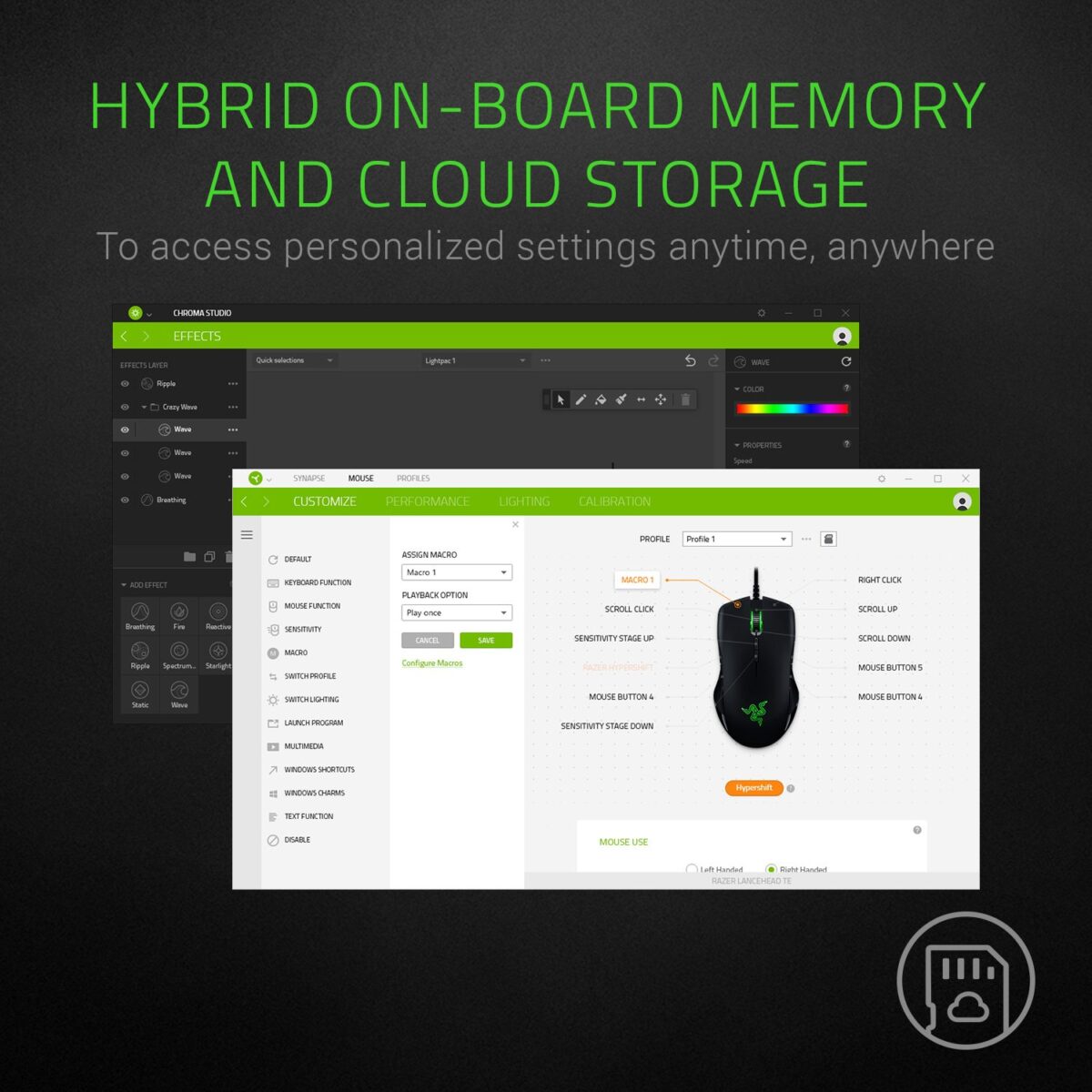 RAZER MAMBA ELITE - 16,000 DPI 5G Optical Sensor