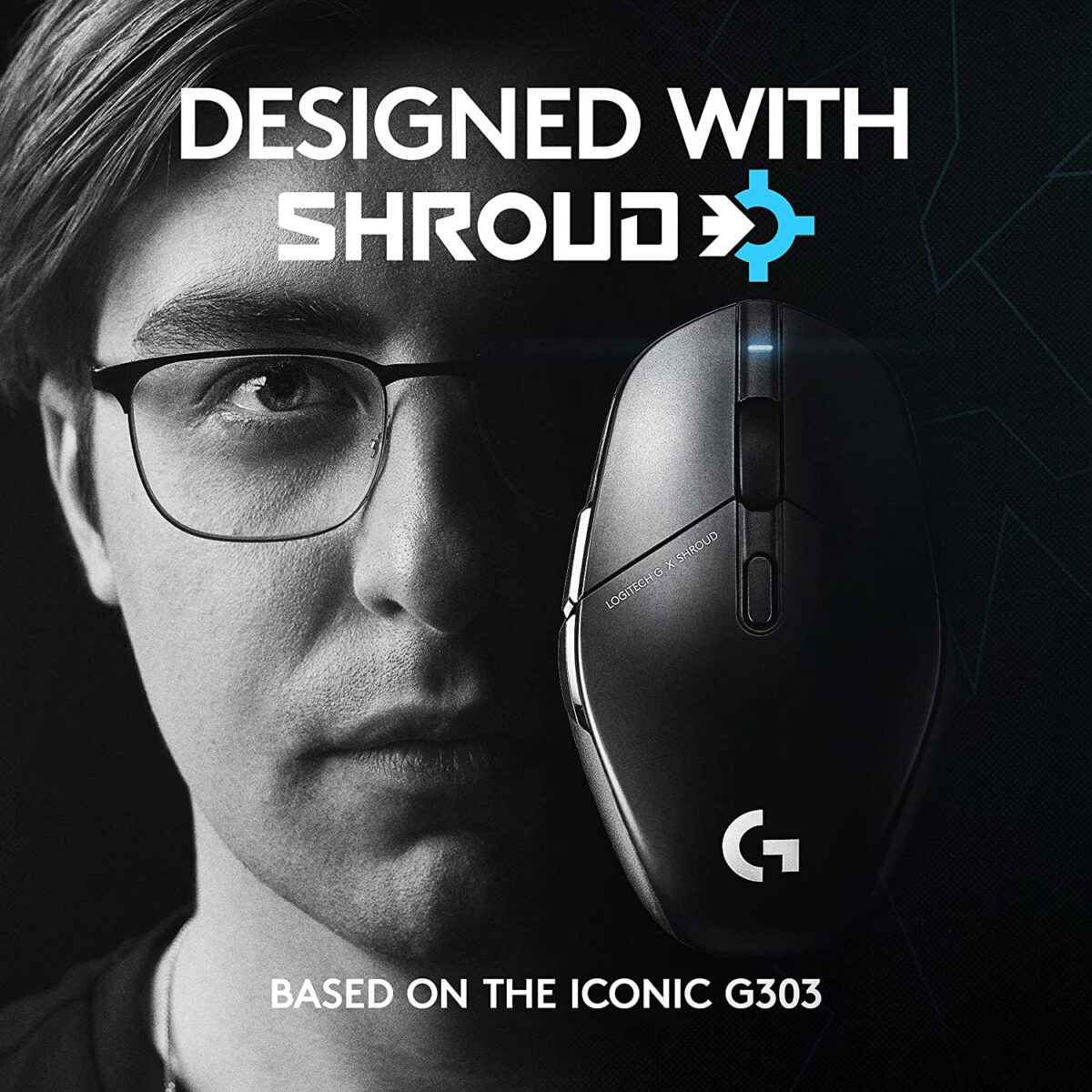 Logitech G303 Shroud Edition LIGHTSPEED Wireless Gaming Mouse