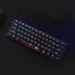 Redragon K614 Anivia RGB Mechanical Gaming Keyboard - Low Profile Red Switch (Black)
