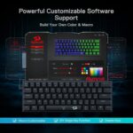 Redragon K614 Anivia RGB Mechanical Gaming Keyboard - Low Profile Red Switch (Black)