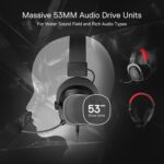 Redragon H510 RGB Zeus X USB Gaming Headset - 7.1 Surround Sound (Black)