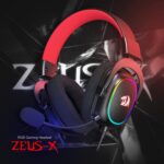 Redragon H510 RGB Zeus X USB Gaming Headset - 7.1 Surround Sound (Black)