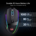 Redragon M991 RGB ENLIGHTENMENT Wireless / Wired Gaming Mouse - 19,000 DPI