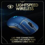 LOGITECH G PRO Wireless Gaming Mouse Hero Sensor 25,600 DPI Official League of Legends Edition (Black)