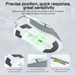 ONIKUMA CW908 Gaming Mouse - 7,200 DPI (White)