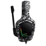 ONIKUMA K20 RGB Gaming Headset – Stereo – Noise canceling Mic – (camouflage) - Image 7