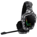 ONIKUMA K20 RGB Gaming Headset – Stereo – Noise canceling Mic – (camouflage) - Image 6