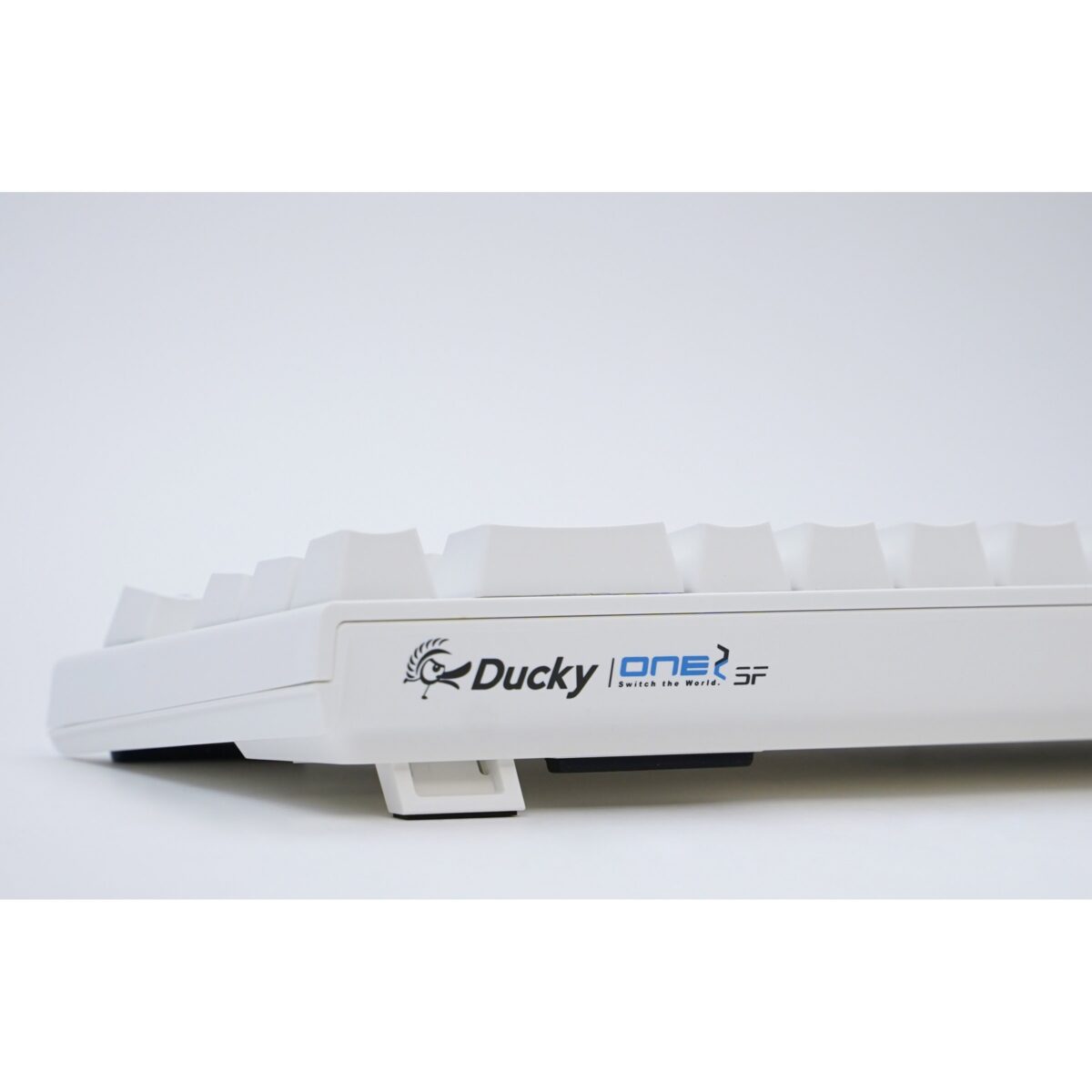 Ducky One 2 SF RGB 65% Gaming Mechanical Keyboard - Cherry MX Blue Switches (Pure White)